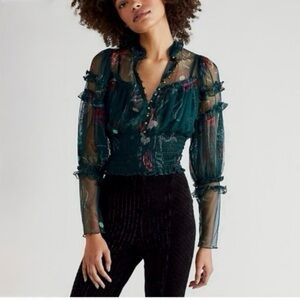 Free People Time For Shine Top NWT